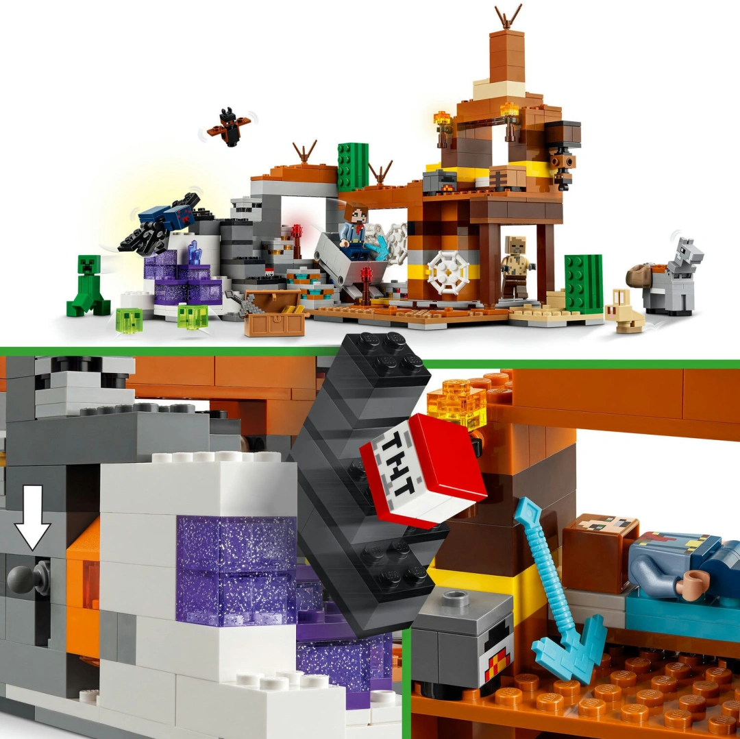 LEGO® Minecraft 21263 Důlní šachta v pustině