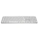 Klawiatura bezprzewodowa MX Keys S for Mac Pale Grey US 920-011638 