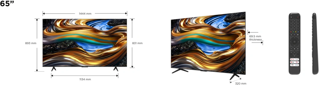 TCL 65P755 - 164cm