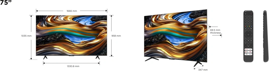 TCL 75P755 - 189cm