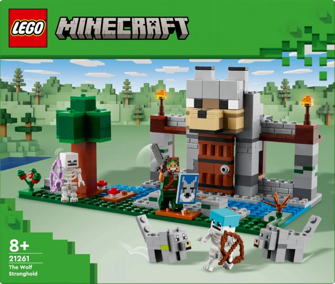 LEGO® Minecraft 21261 Vlčí pevnost