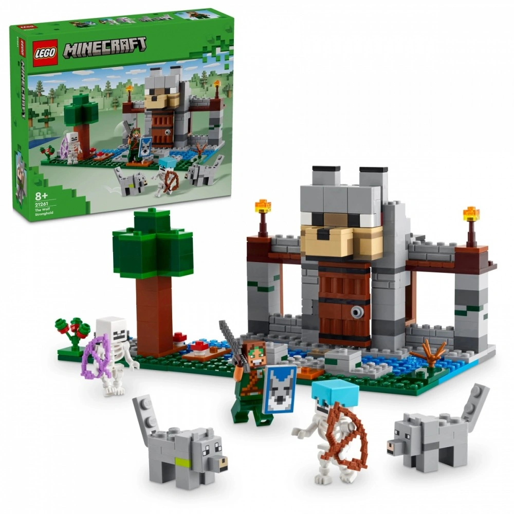 LEGO® Minecraft 21261 Vlčí pevnost