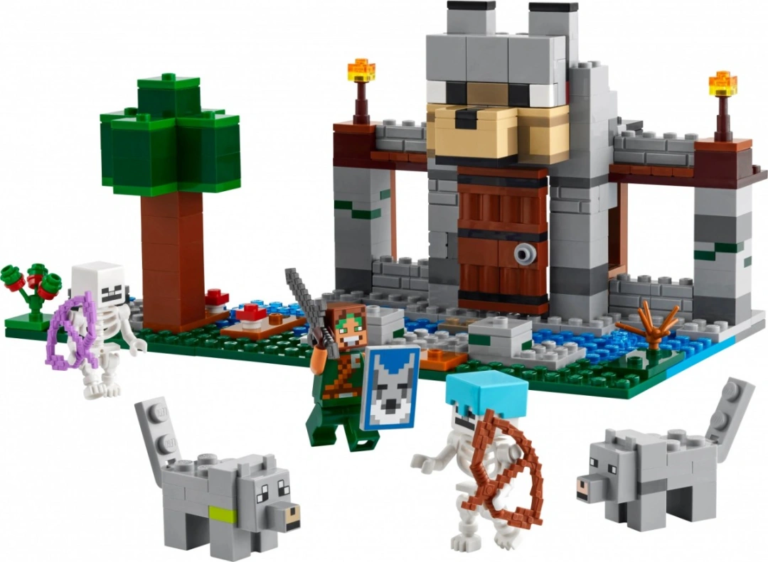 LEGO® Minecraft 21261 Vlčí pevnost