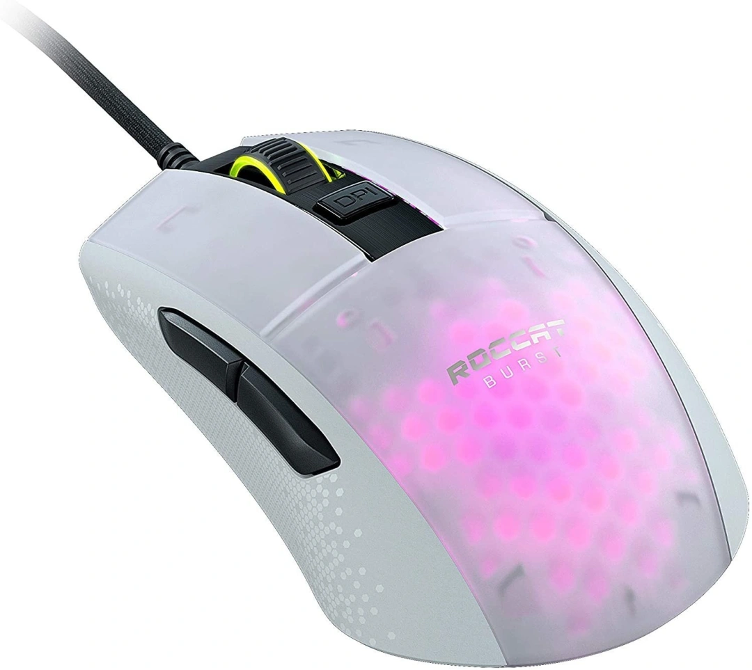 ROCCAT Burst Pro, bílá