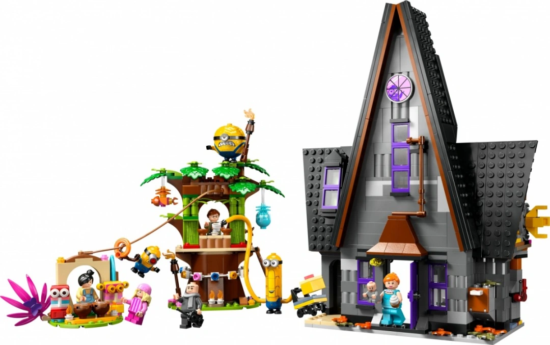 LEGO® Já padouch 4 75583 Mimoni a Gruův rodinný dům