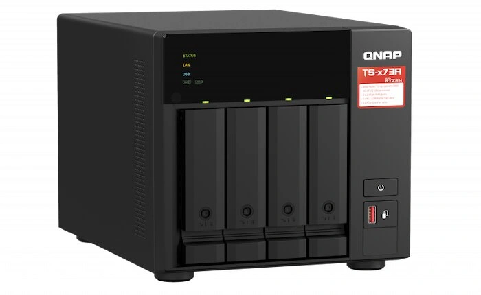 QNAP TS-473A-8G + QSW-1105-5T