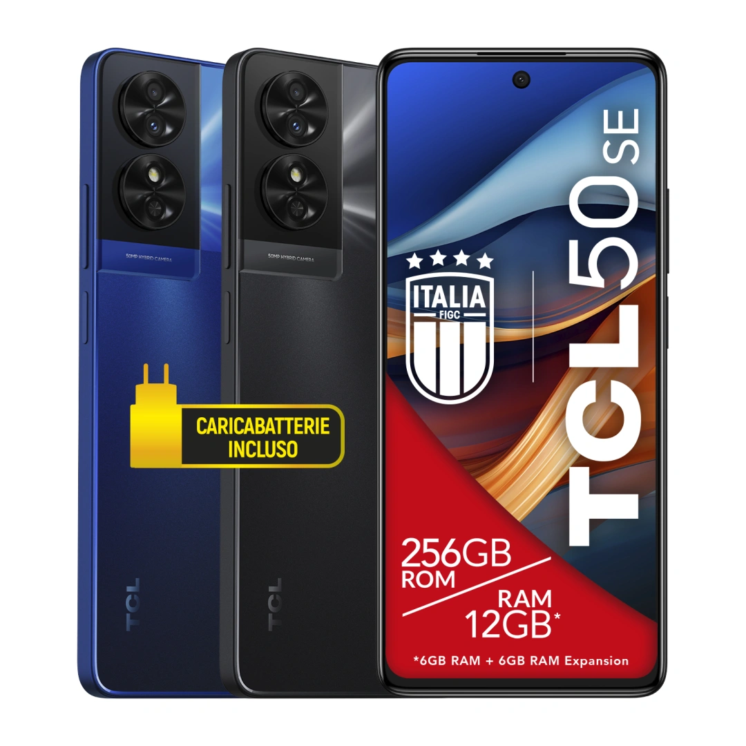 TCL 50SE, 6 GB / 256 GB, šedá