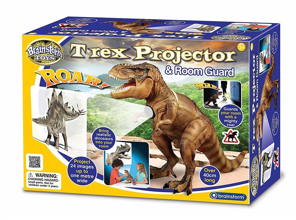 Brainstorm Toys T-Rex projektor a hlídač pokojíčku