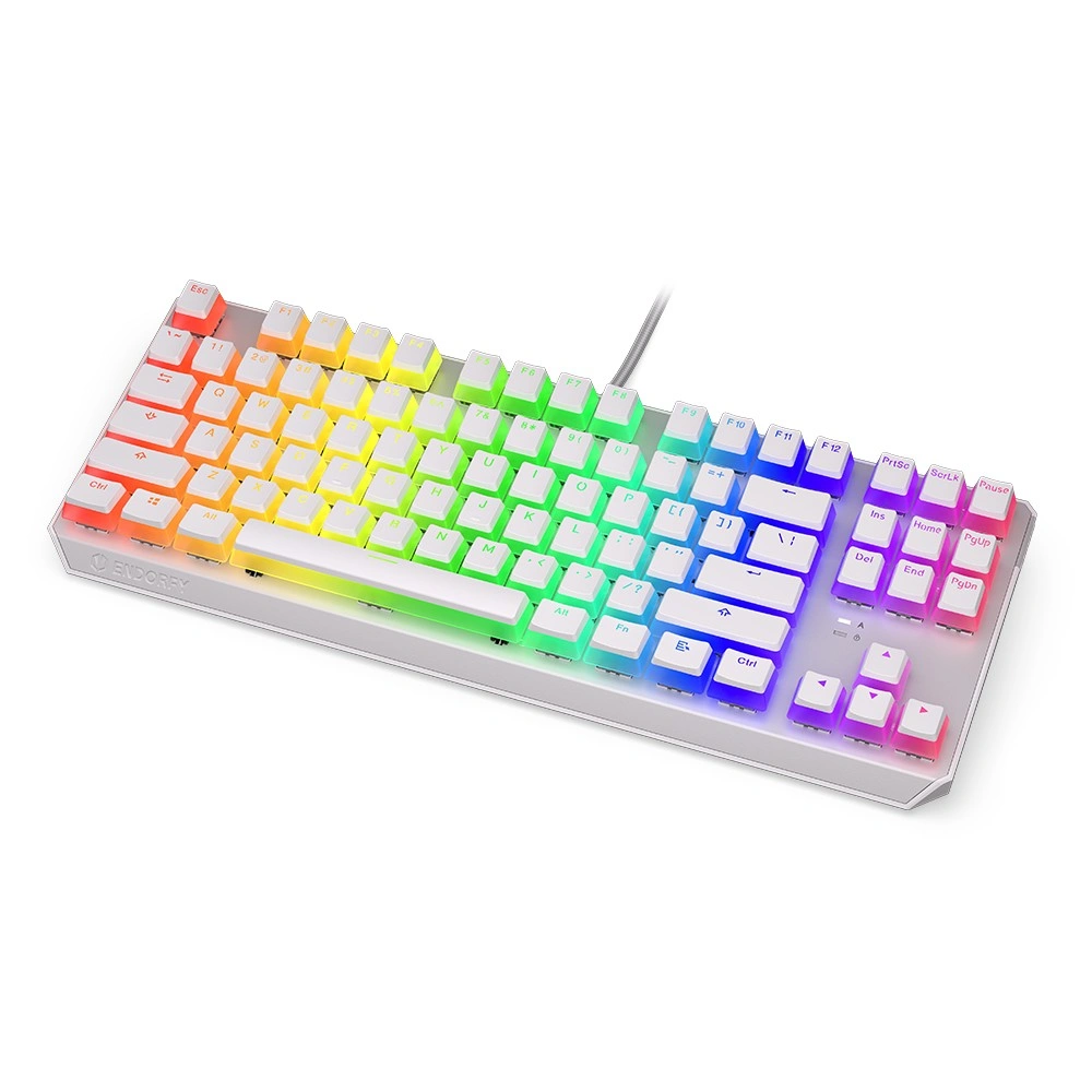 Endorfy Thock TKL Pudding Onyx White Blue, Kailh Blue, US