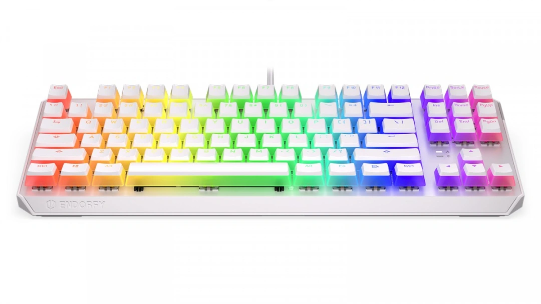 Endorfy Thock TKL Pudding Onyx White Blue, Kailh Blue, US