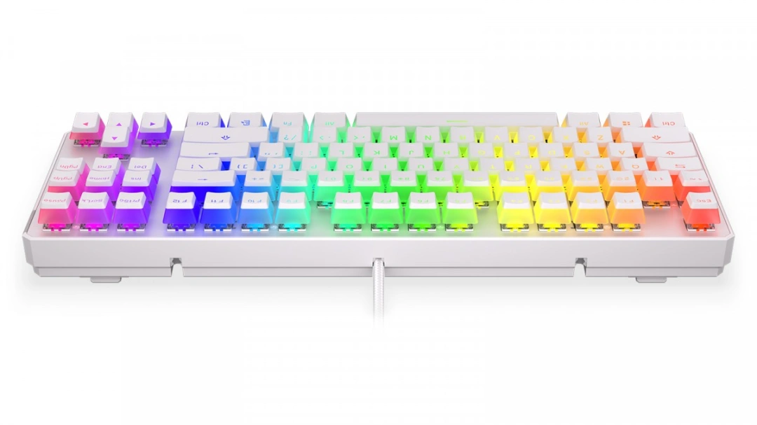 Endorfy Thock TKL Pudding Onyx White Blue, Kailh Blue, US