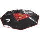 SUBSONIC Superman Gaming Floor Mat, black