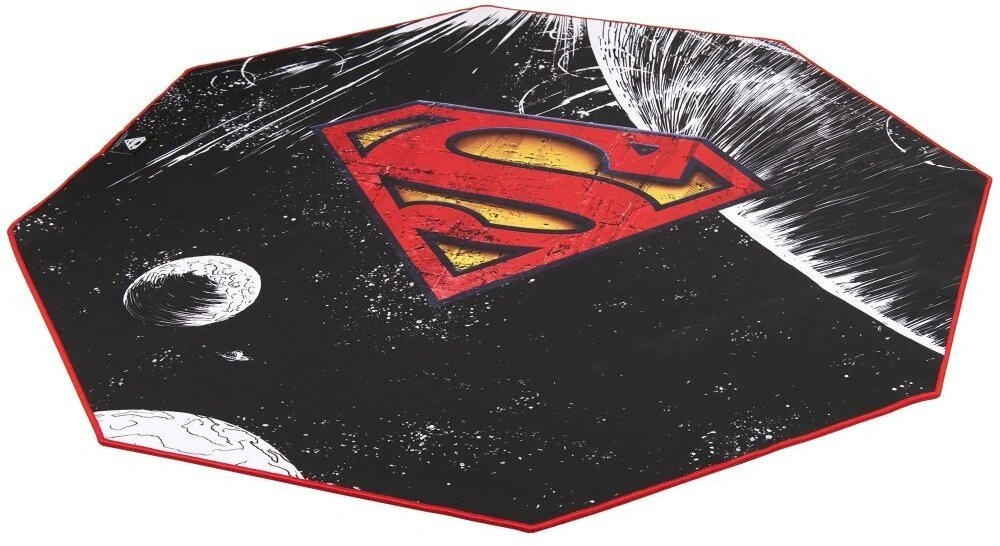 SUBSONIC Superman Gaming Floor Mat, černá