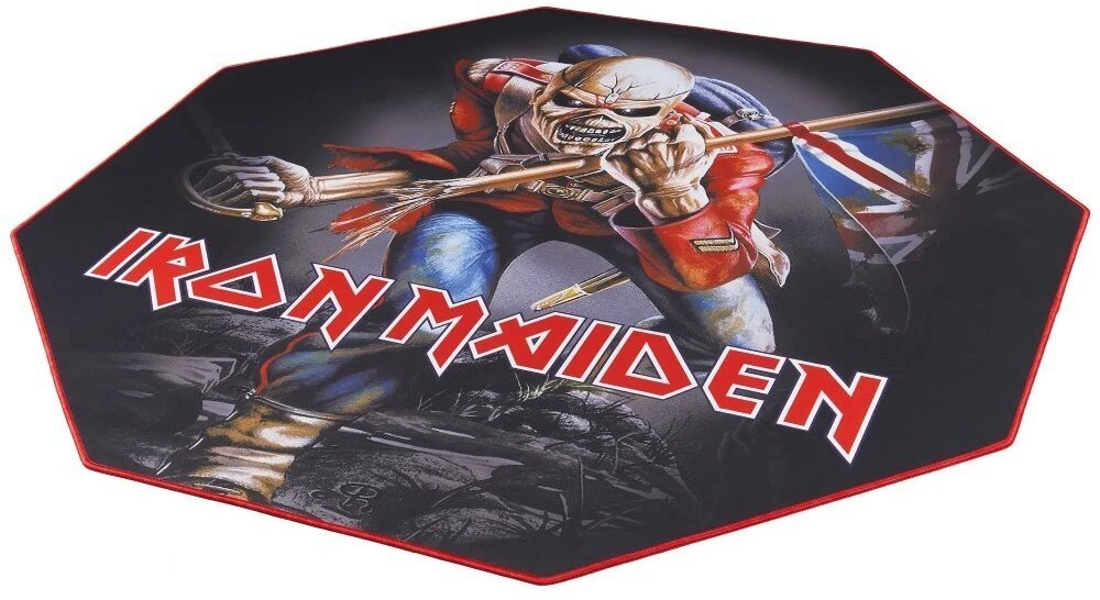 SUBSONIC Iron Maiden Gaming Floor Mat, černá