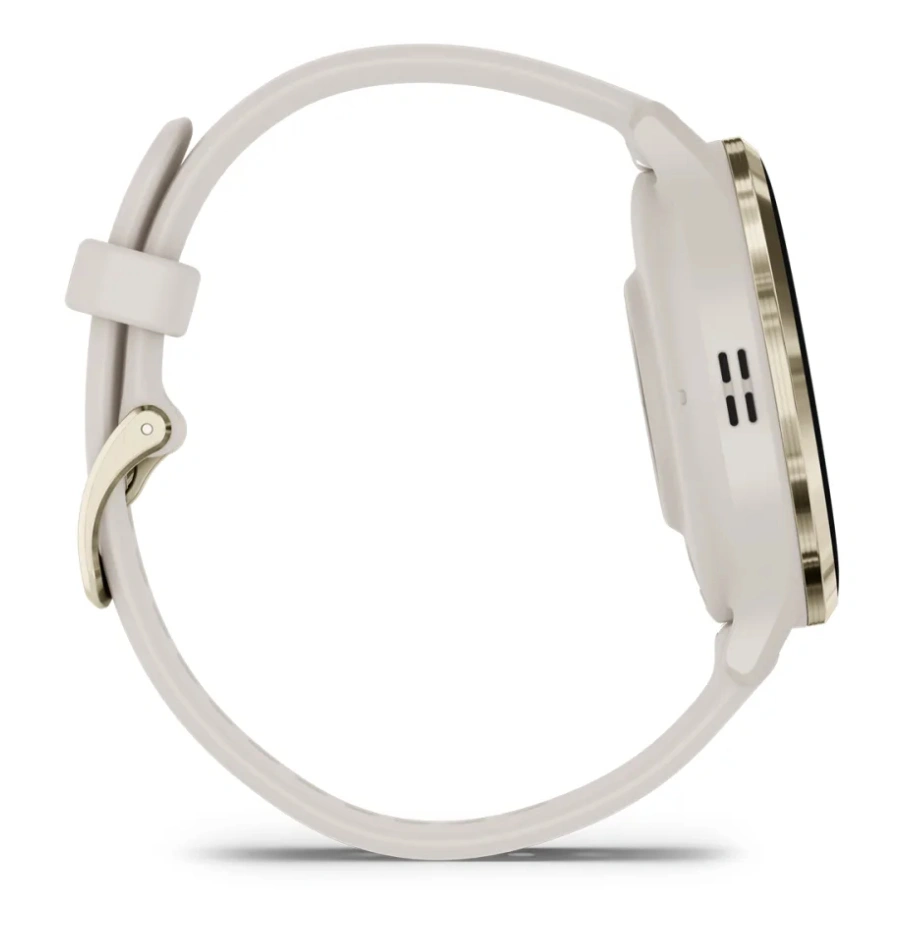 Garmin Venu 3S Cream Gold/Ivory, Silicone Band