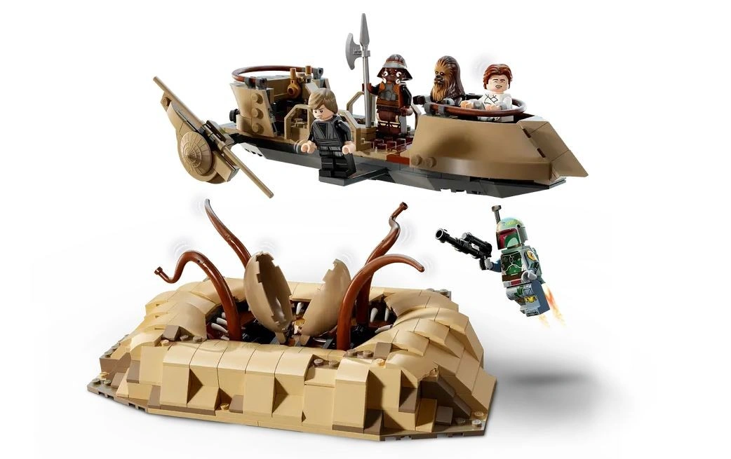 LEGO Star Wars 75396 Pouštní skif a Sarlaccova jáma