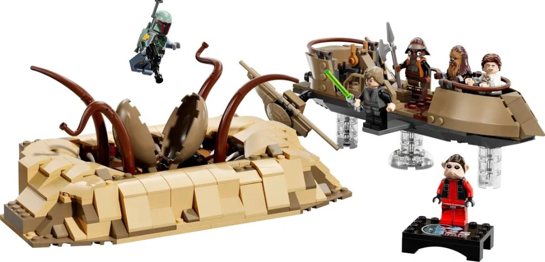 LEGO Star Wars 75396 Pouštní skif a Sarlaccova jáma