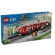 LEGO City 60423 Tramvaj a zastávka v centru města