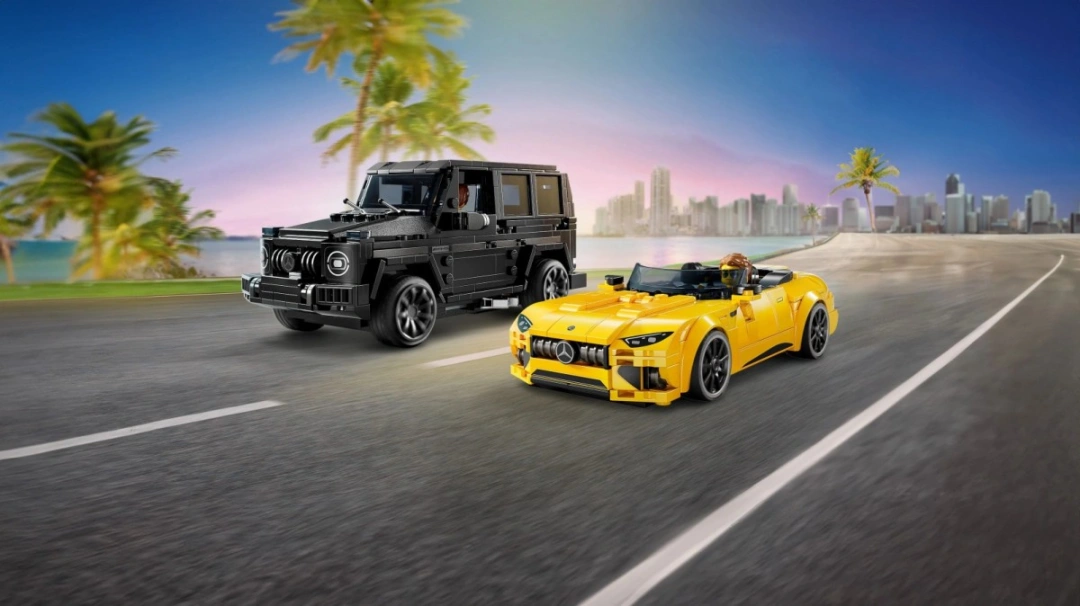 LEGO Speed Champions 76924 Mercedes-AMG G 63 a Mercedes-AMG SL 63