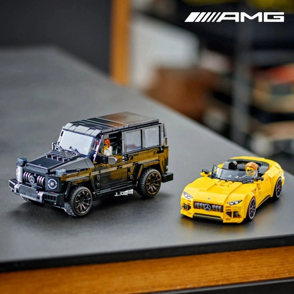 LEGO Speed Champions 76924 Mercedes-AMG G 63 a Mercedes-AMG SL 63