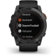 Garmin fenix 7X Pro Glass Solar - Gray / Black Silicone Band