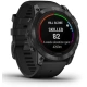 Garmin fenix 7X Pro Glass Solar - Gray / Black Silicone Band