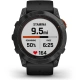 Garmin fenix 7X Pro Glass Solar - Gray / Black Silicone Band