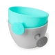 Skip hop  Set jídelní s hrnkem 5 ks Easy-Feed Mealtime Set Teal / Grey 6m +