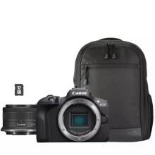 Canon EOS R50 + RF-S 18–45 IS STM Travel KIT, black