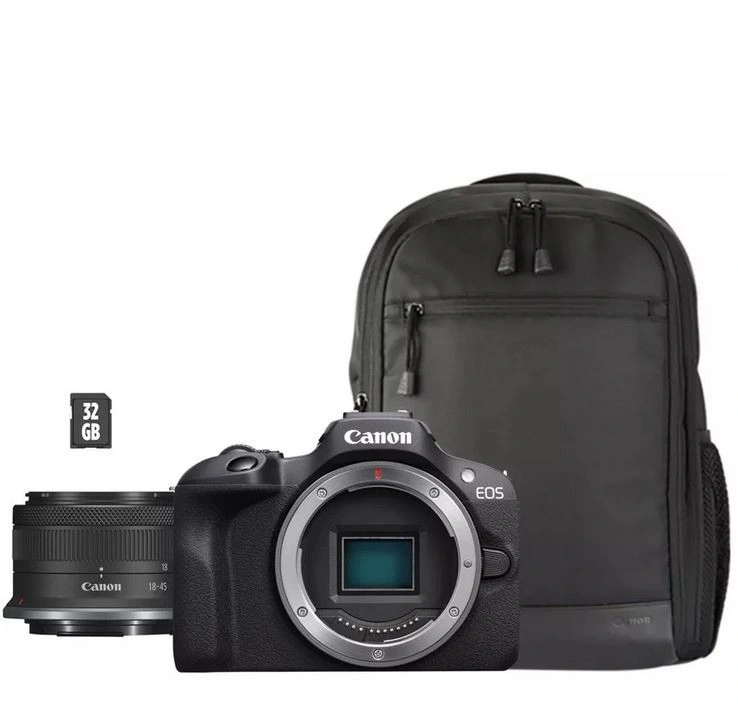 Canon EOS R50 + RF-S 18–45 IS STM Travel KIT, černá