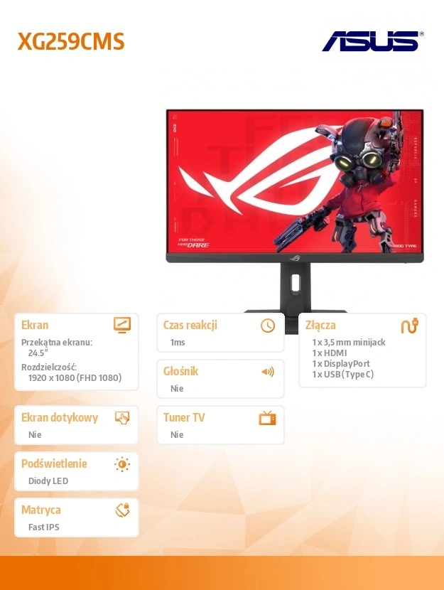 Asus ROG Strix XG259CMS - LED monitor 24,5