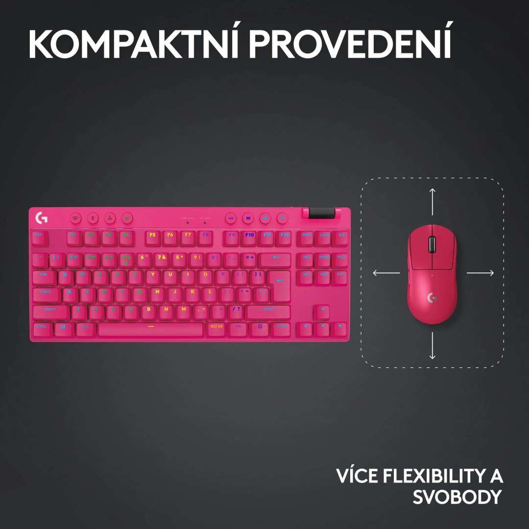 Logitech G Pro X TKL Lightspeed, GX Brown, US