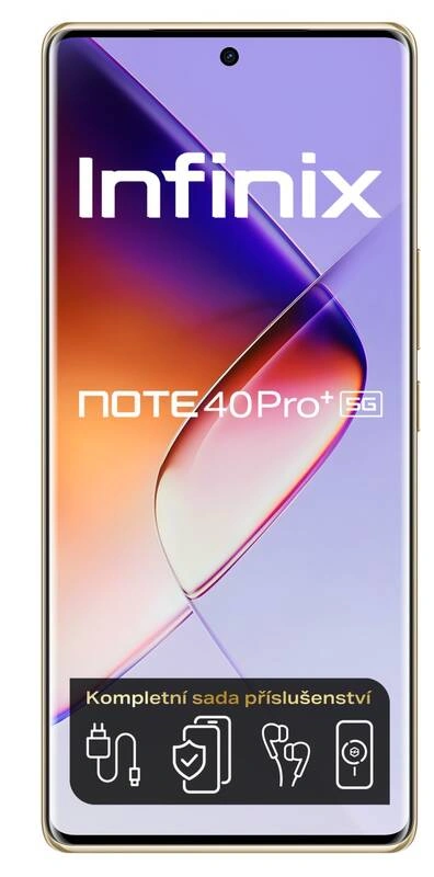 Infinix Note 40 Pro+ 5G 12/256GB, zelená