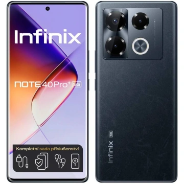 Infinix Note 40 Pro+ 5G 12/256 GB, black