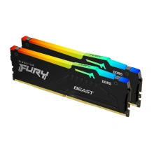 DIMM Kingston FURY Beast Black RGB EXPO 64 GB (2× 32 GB) (KF560C30BBEA2-64), černá