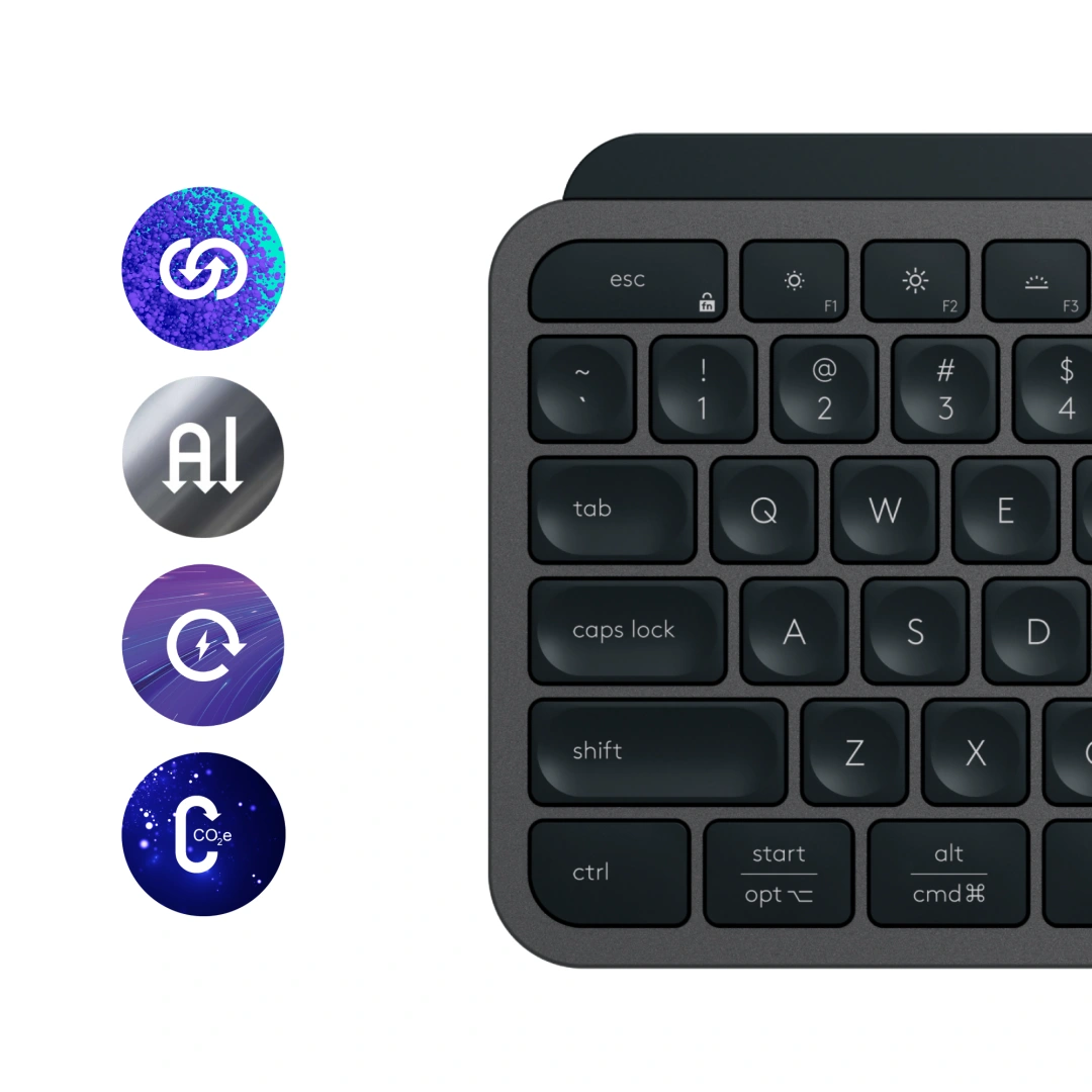 Logitech MX Keys S, US layout, grafitová