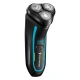 Remington R6000 R6 Style Series Aqua Rotary Shaver, černá/modrá