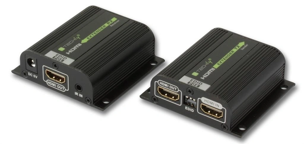 Techly Hdmi Extender 40M /Rj45 Poe