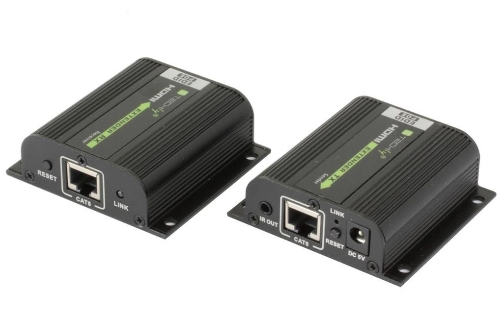 Techly Hdmi Extender 40M /Rj45 Poe