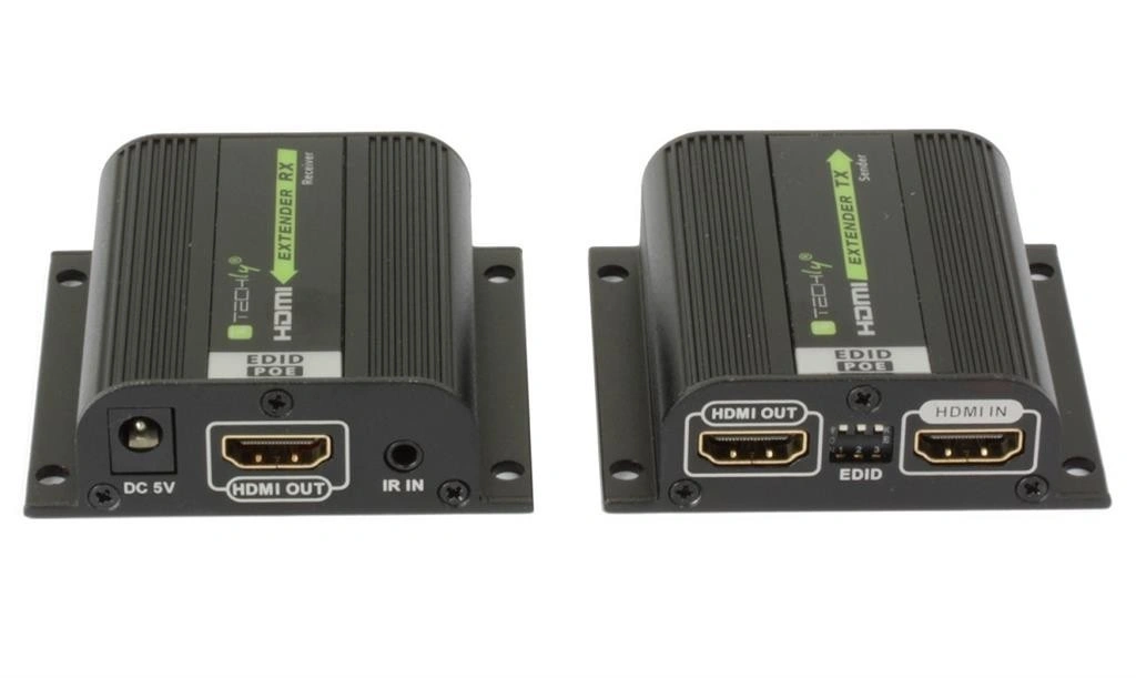 Techly Hdmi Extender 40M /Rj45 Poe