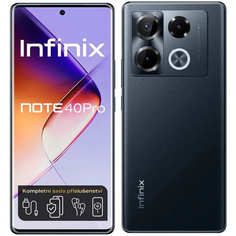 Infinix Note 40 Pro 12/256 GB Obsidian Black