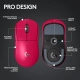 Logitech G Pro X Superlight 2, růžová