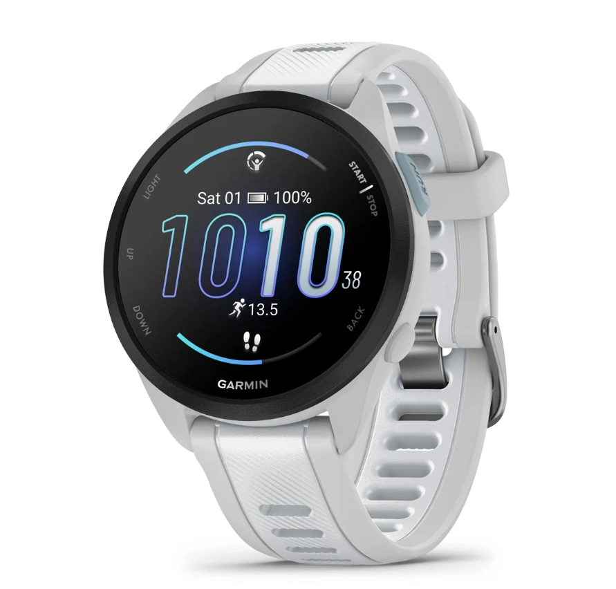 Garmin Forerunner 165, Mist Grey/Whitestone