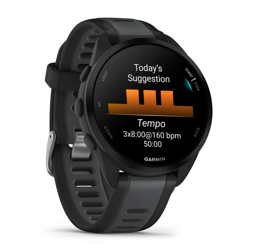 Garmin Forerunner 165, Black/Slate Gray