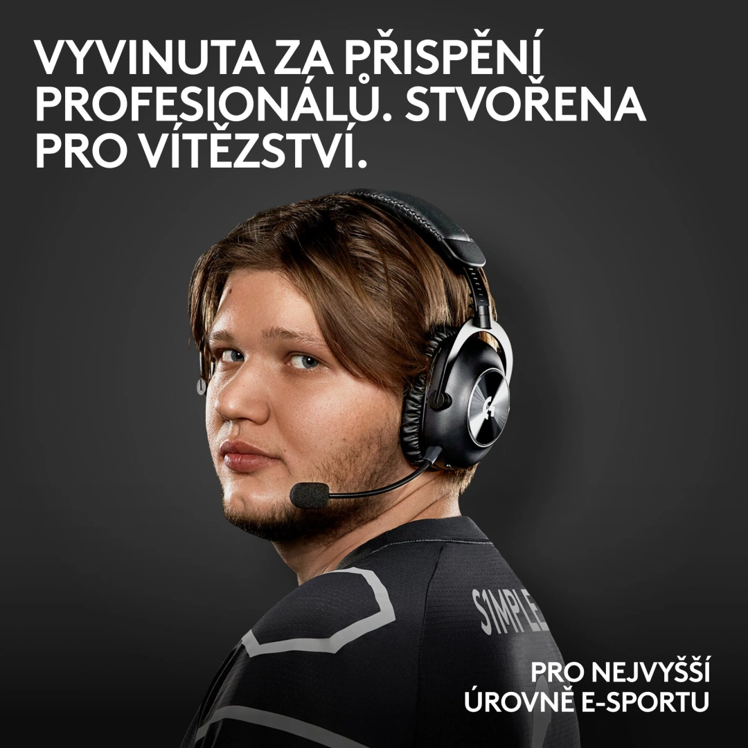 Logitech G PRO X 2 LIGHTSPEED, růžová