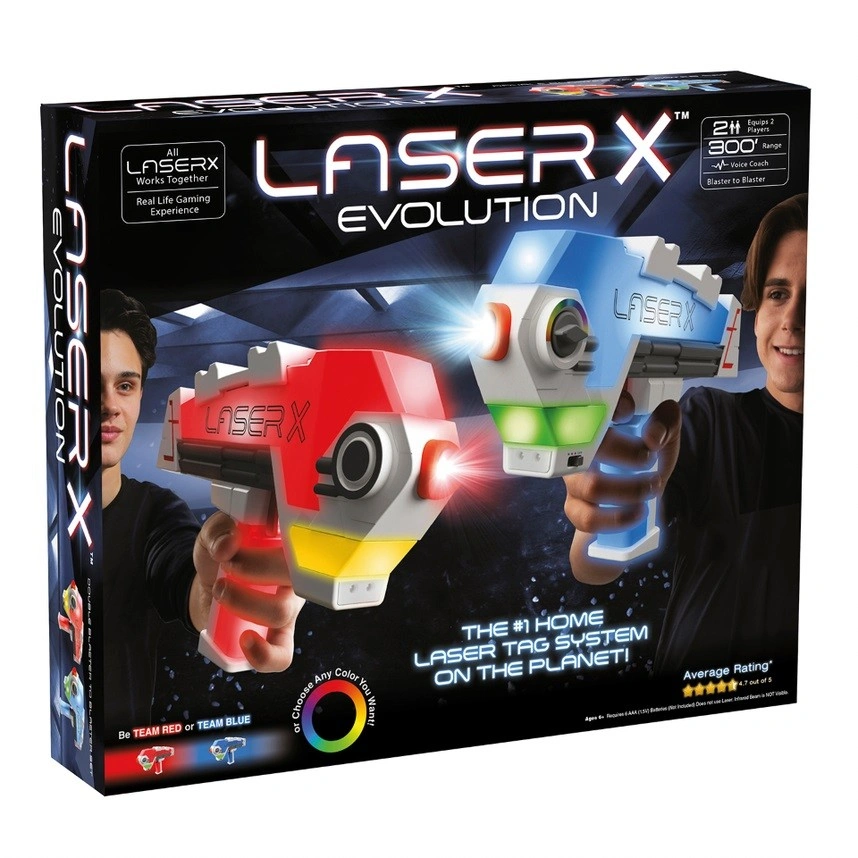 Laser X Evolution double blaster set pro 2 hráče