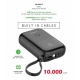 Swissten FAST CHARGE 10000 mAh Lightning a USB-C black