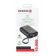 Swissten FAST CHARGE 10000 mAh Lightning a USB-C black