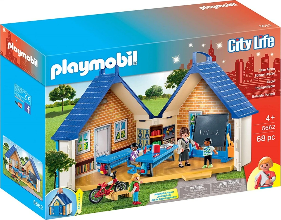 Playmobil 5662 PŘENOSNÁ ŠKOLA