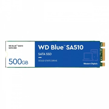 WD Blue SSD 500GB SA510 M.2 /WDS500G3B0B)